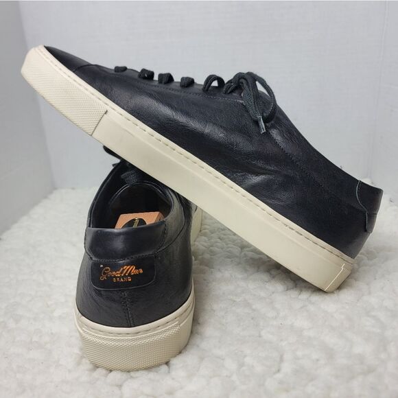 Good Man Brand Shoes Men's Size 15 Black Leather Lace Up Sneaker - Picture 6 of 10